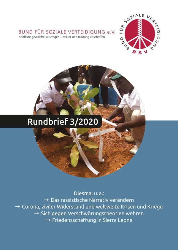 Cover des Rundbriefes 3/2020