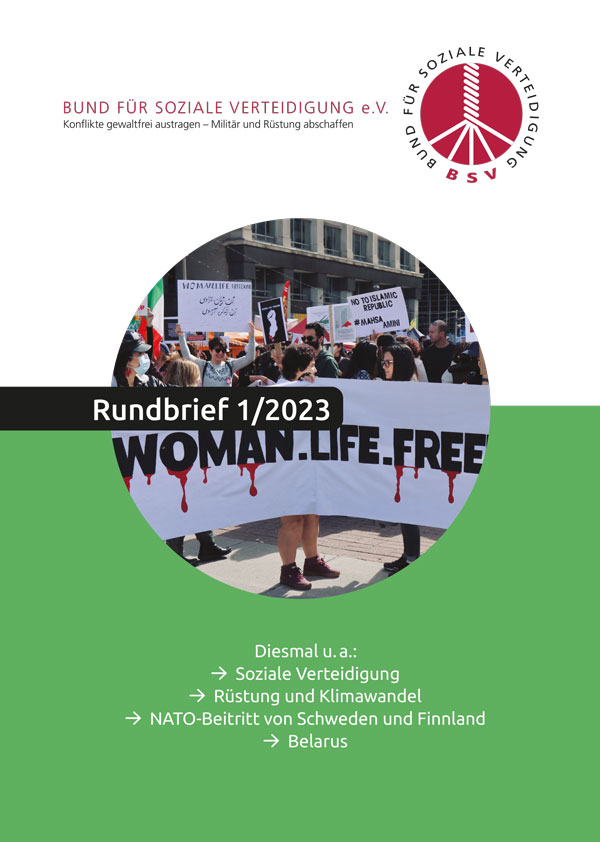 Cover des Rundbriefes 1-2023