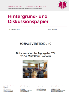 Soziale Verteidigung (Dokumentation der Jahrestagung 23)