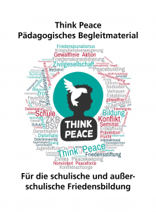 Cover des Hintergrund- und Diskussionspapiers Nr. 67: Think Peace Pädagogisches Begleitmaterial