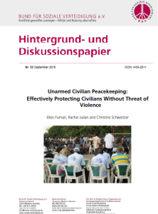 Unarmed Civilian Peacekeeping