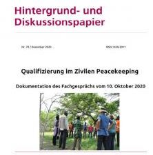 Qualifizierung im Zivilen Peacekeeping