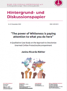 The power of Whiteness is paying attention to what you do here”.