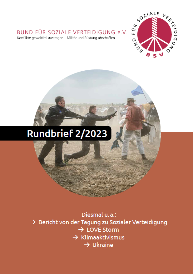Cover des Rundbriefes 2-2023